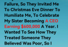 I Never Told My Family That I Own A $1.5 Billion Empire They Still See Me As A Failure,