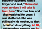I raised my grandson since he was 2. My son never wanted him, and his mother left. 12 years later, his mother suddenly appeared with a lawyer and said, “Thanks for your services!
