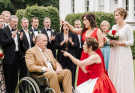 I pretended the accident had broken my bones, so I sat silently in my wheelchair and watched my fiancée laugh mockingly in front of everyone.