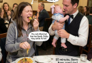 The baby was screaming. The young mom looked like she was about to break. She was rocking the carrier with one foot while trying to shovel cold pasta into her mouth with one hand. She looked exhausted. People at other tables were staring and rolling their eyes…